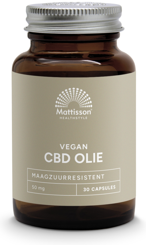 Mattisson Cbd olie 50mg 30ca