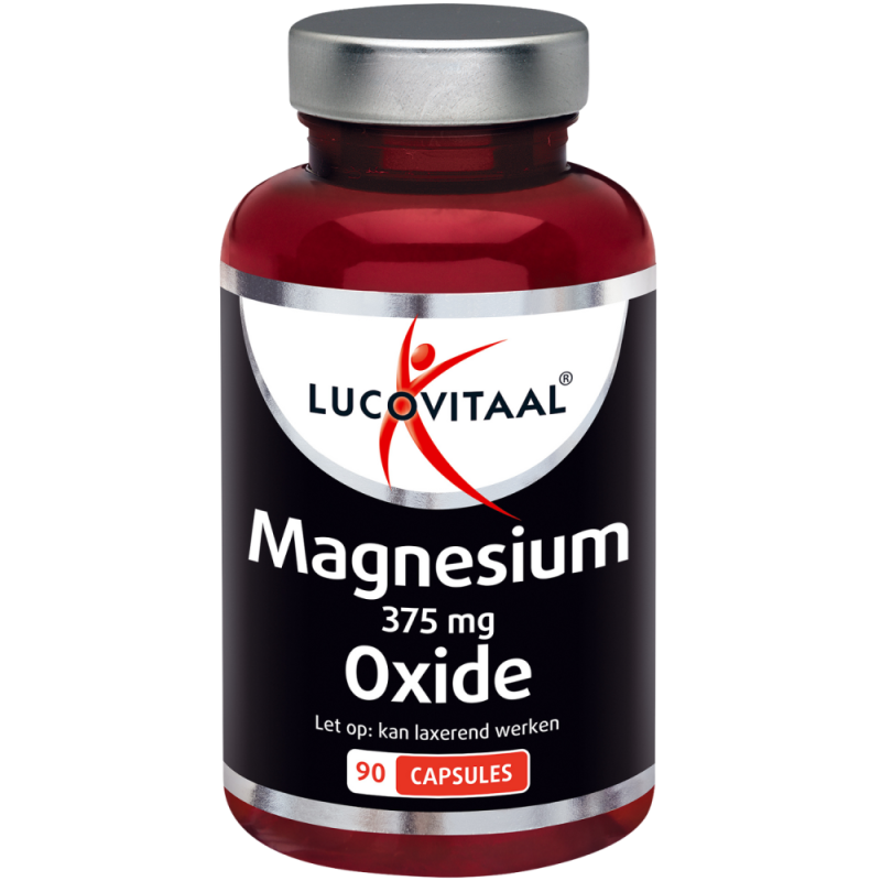 Lucovitaal Magnesium oxide 375mg 90 capsules
