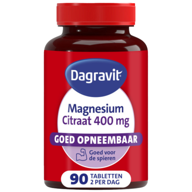 Dagravit Magnesium citraat 400 mg 90 tabletten