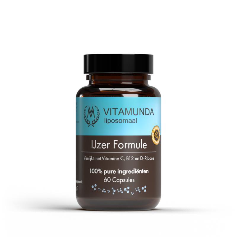 Vitamunda Liposomale ijzer formule 60 Capsules