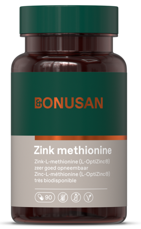 Bonusan Zinkmethionine 15mg be 90 Capsules