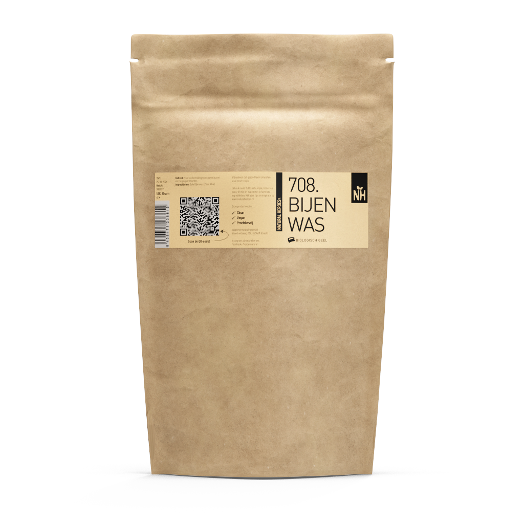 Natural Heroes Bijenwas (Biologisch, geel)