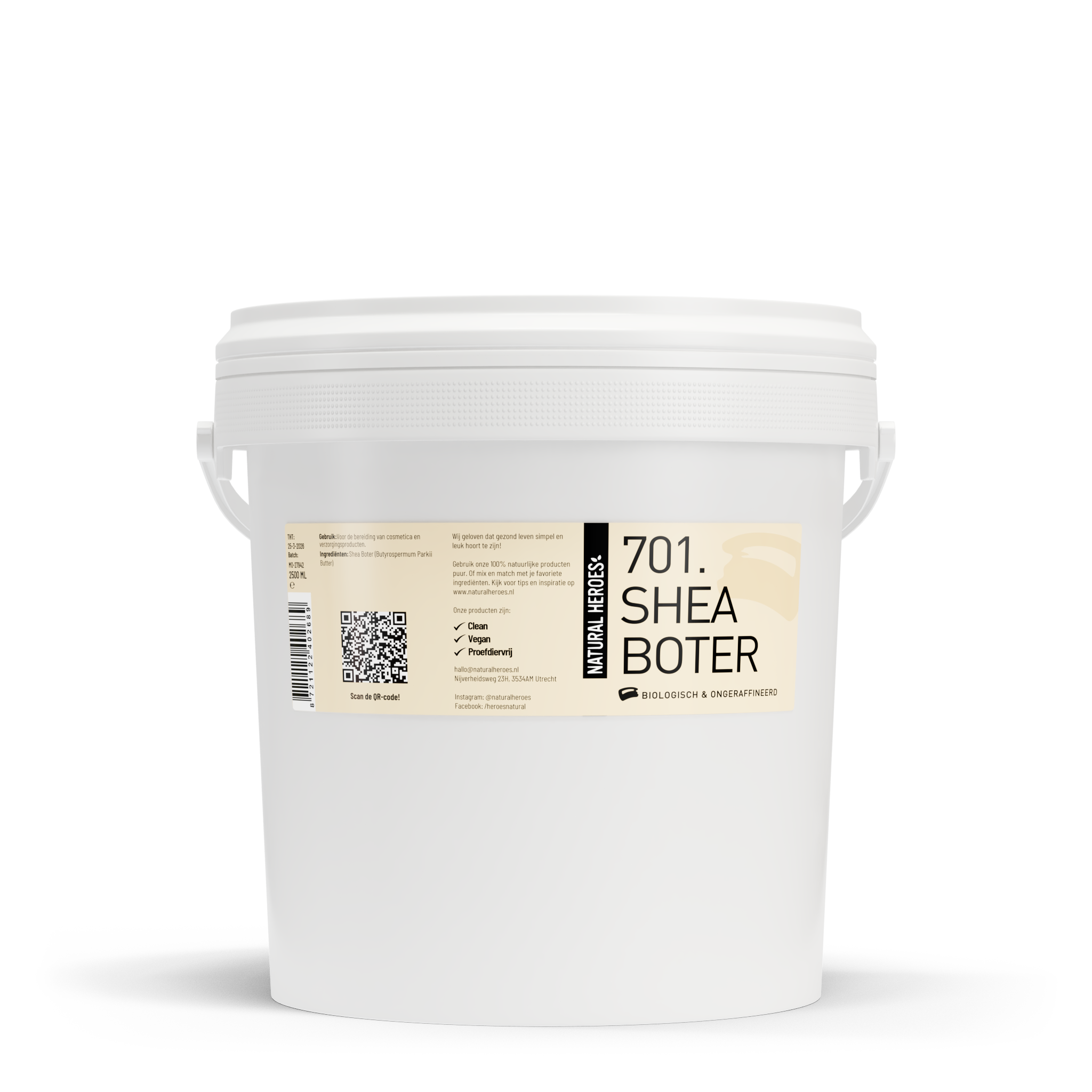 Natural Heroes Shea Butter (Biologisch & Ongeraffineerd)