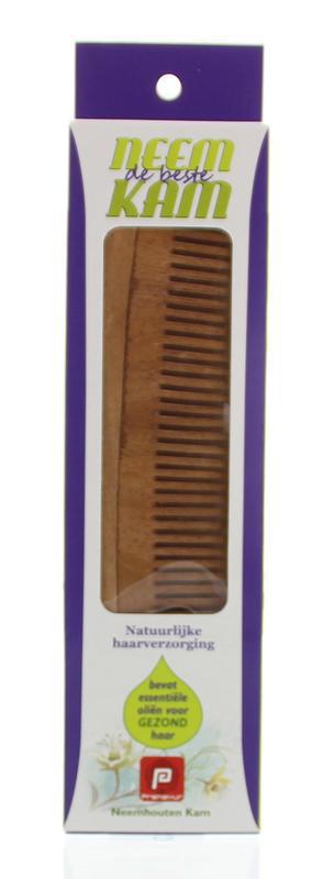 Holisan Neem houten kam recht fijn 1st