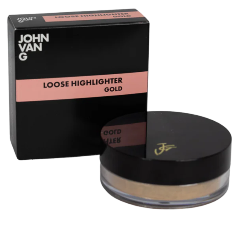 John van G Loose highlighter gold - glam & glow 8,5 gram