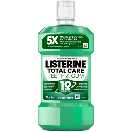 Listerine Total Care 10-in-1 Teeth & Gum Mondwater - 500 ml