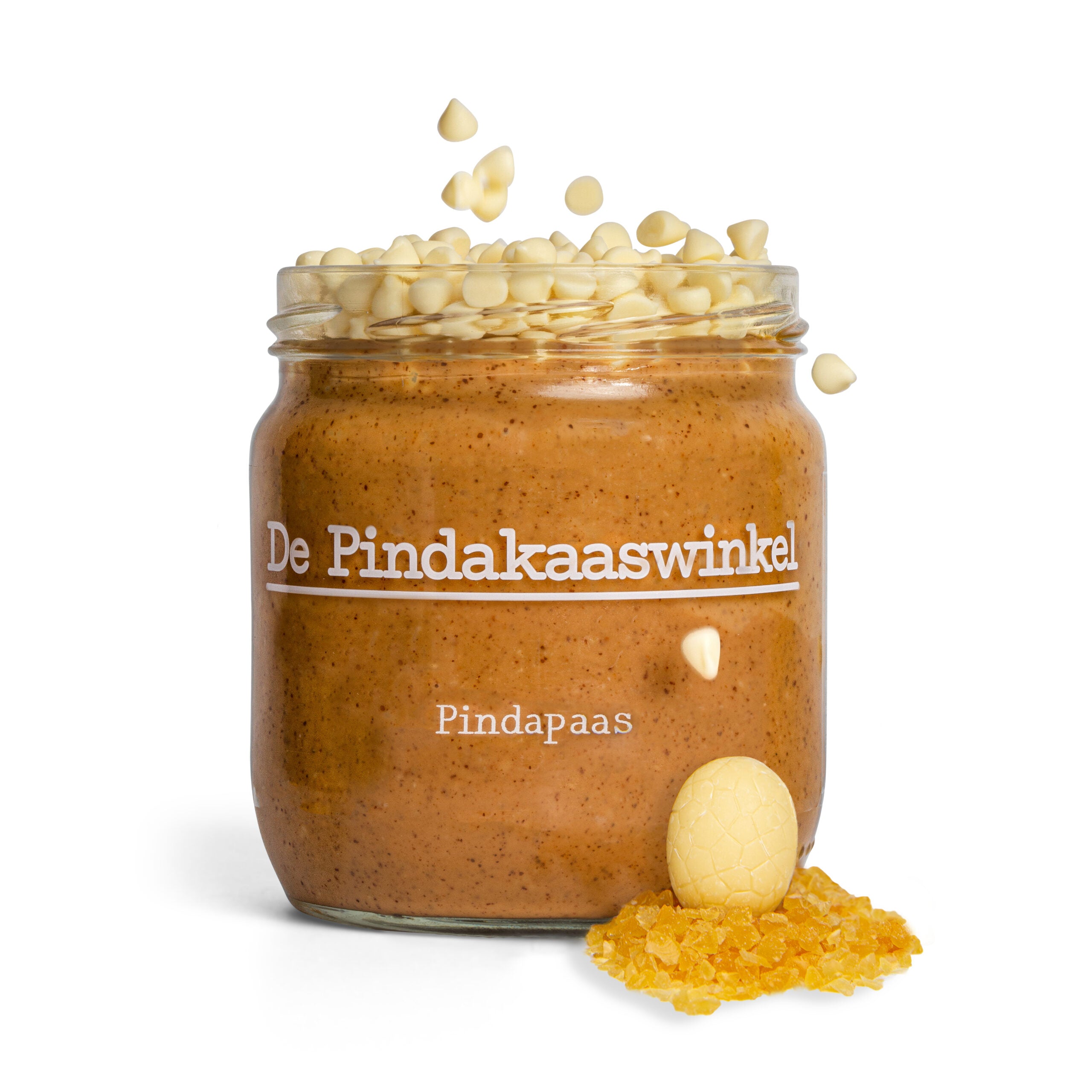 De Pindakaaswinkel Tijdelijk product - Karamel Witte Chocolade