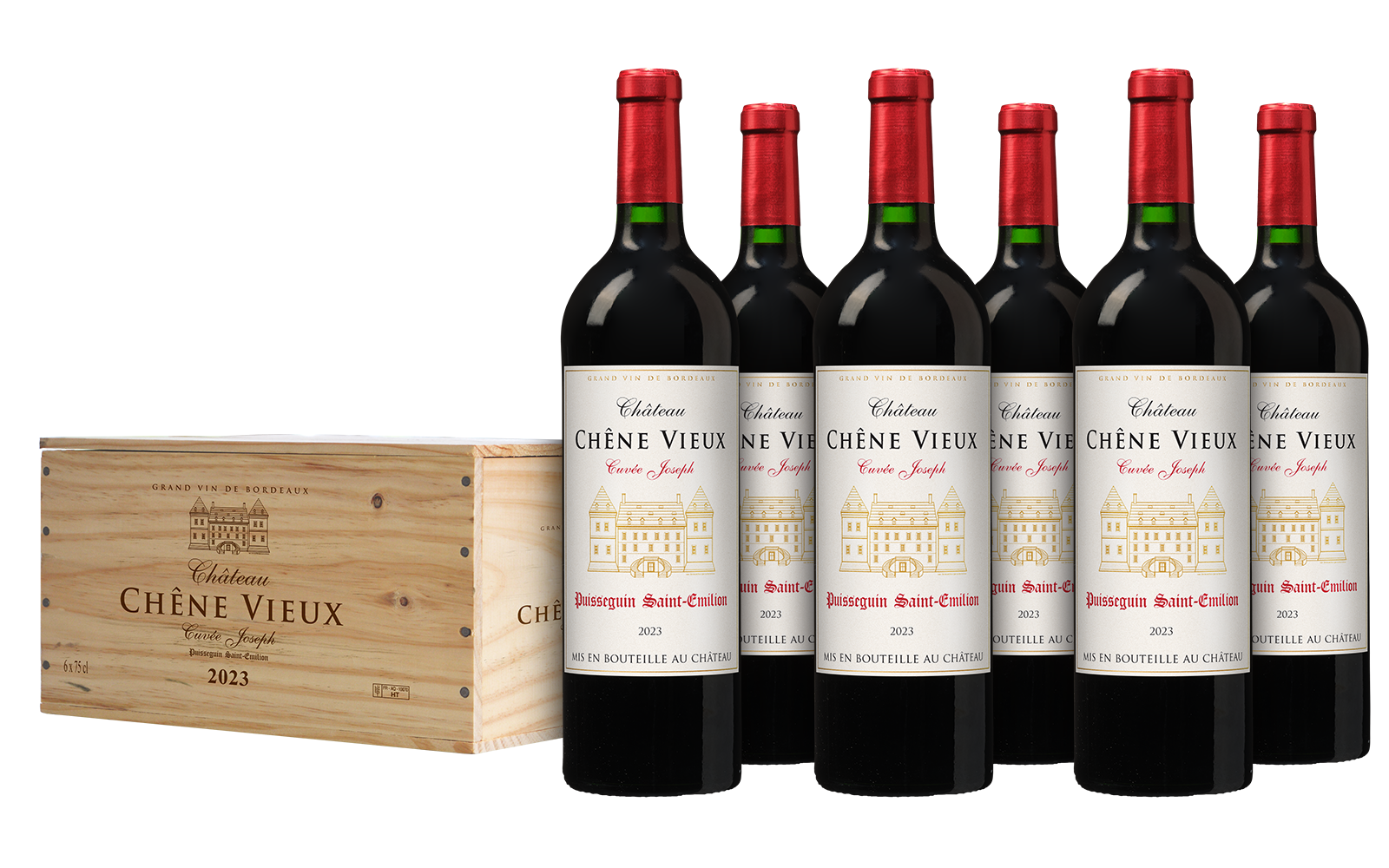 Wijnbeurs Chateau Chêne Vieux Cuvée Joseph Puisseguin Saint-Émilion Bordeaux
