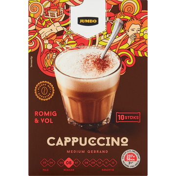 Jumbo umbo Cappuccino 10 Stuks