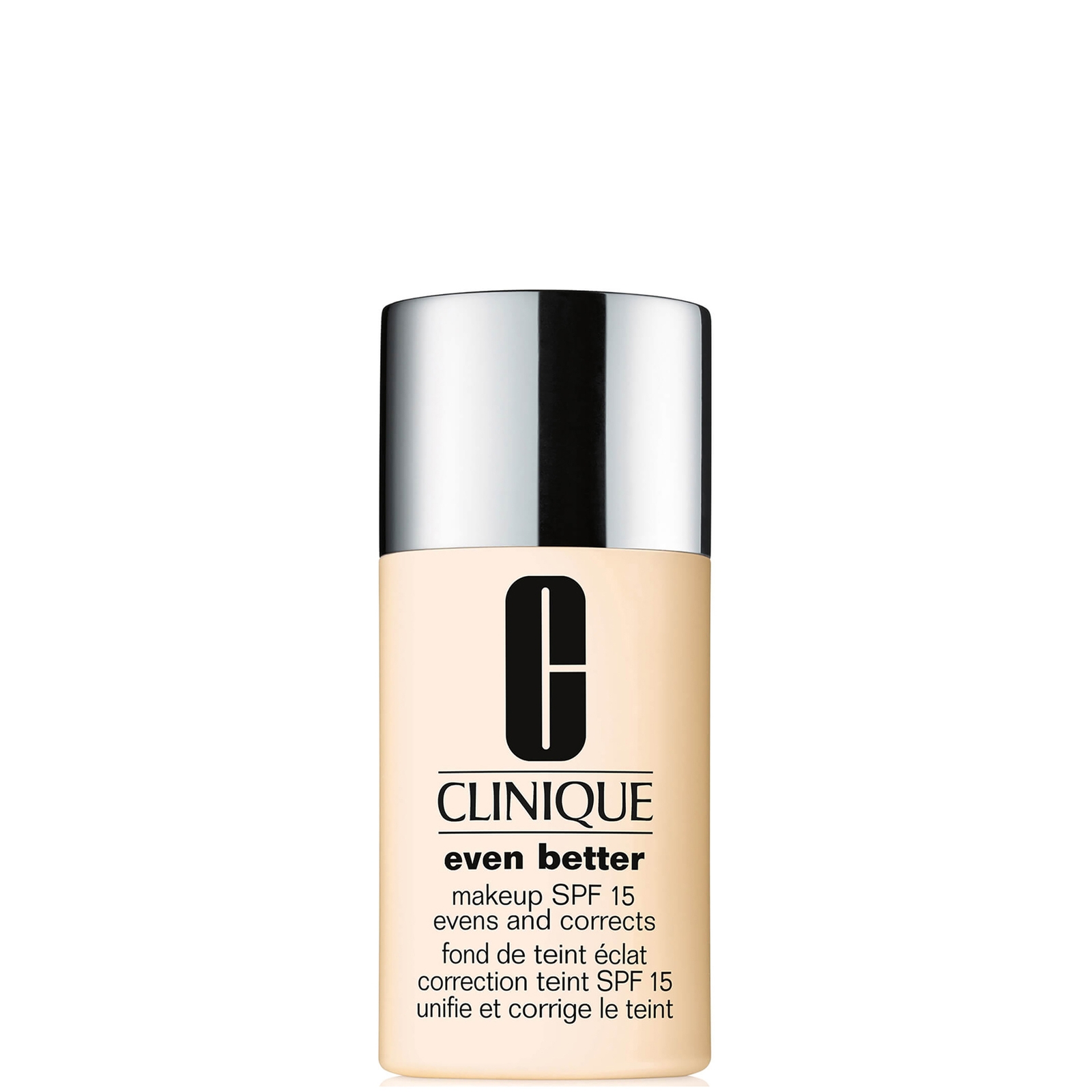 Clinique Foundation Spf 15 24u Langhoudend Waterproof Vermindert Pigmentatie  - Even Better™ Makeup Foundation Spf 15 - 24u Langhoudend & Waterproof - Vermindert Pigmentatie WN 01 Flax
