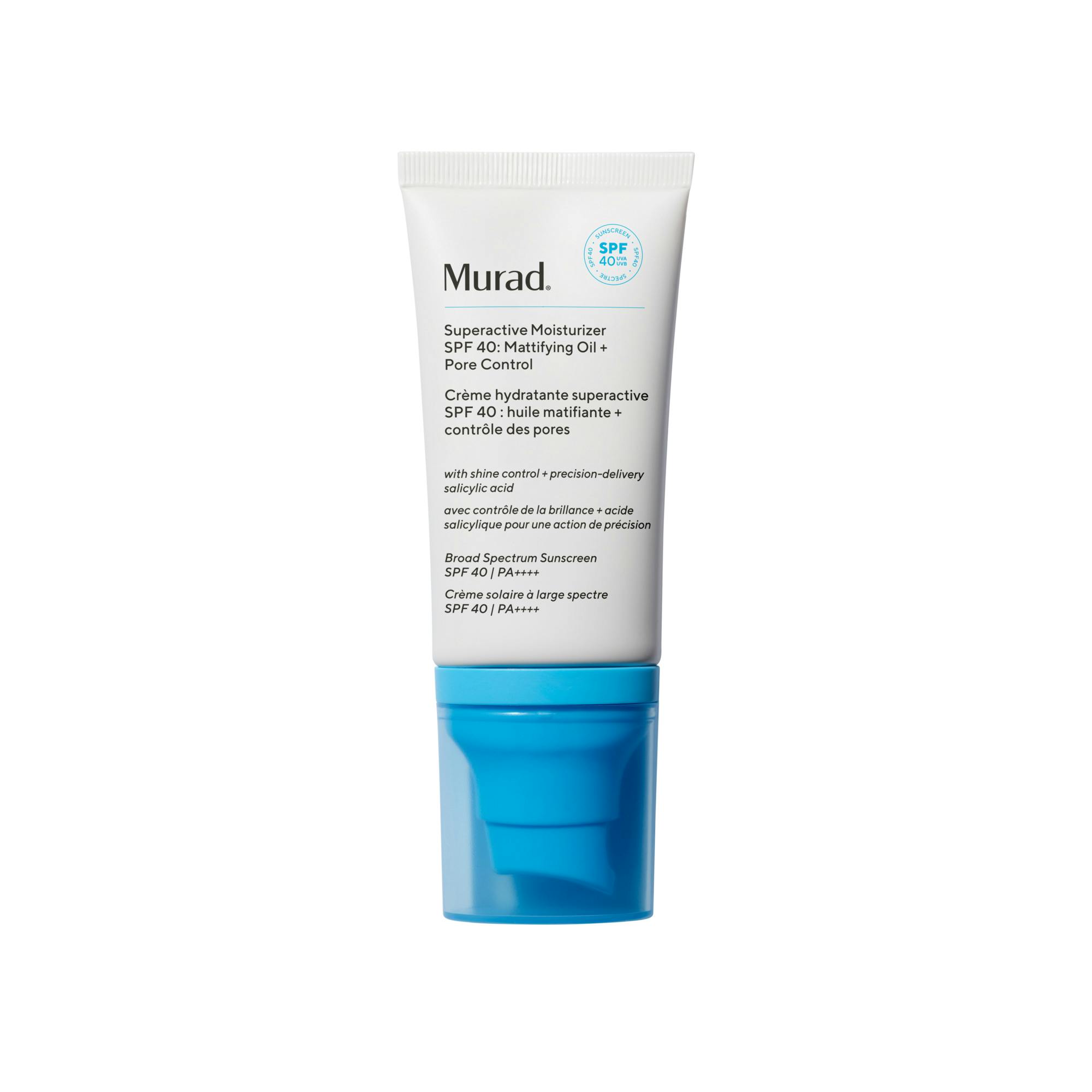 Murad Superactive SPF40 Moisturizer Mattifying Oil + Pore Control 50 ml
