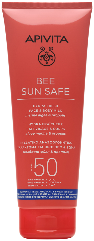 Apivita Sun safe face & body milk spf 50 200 ml