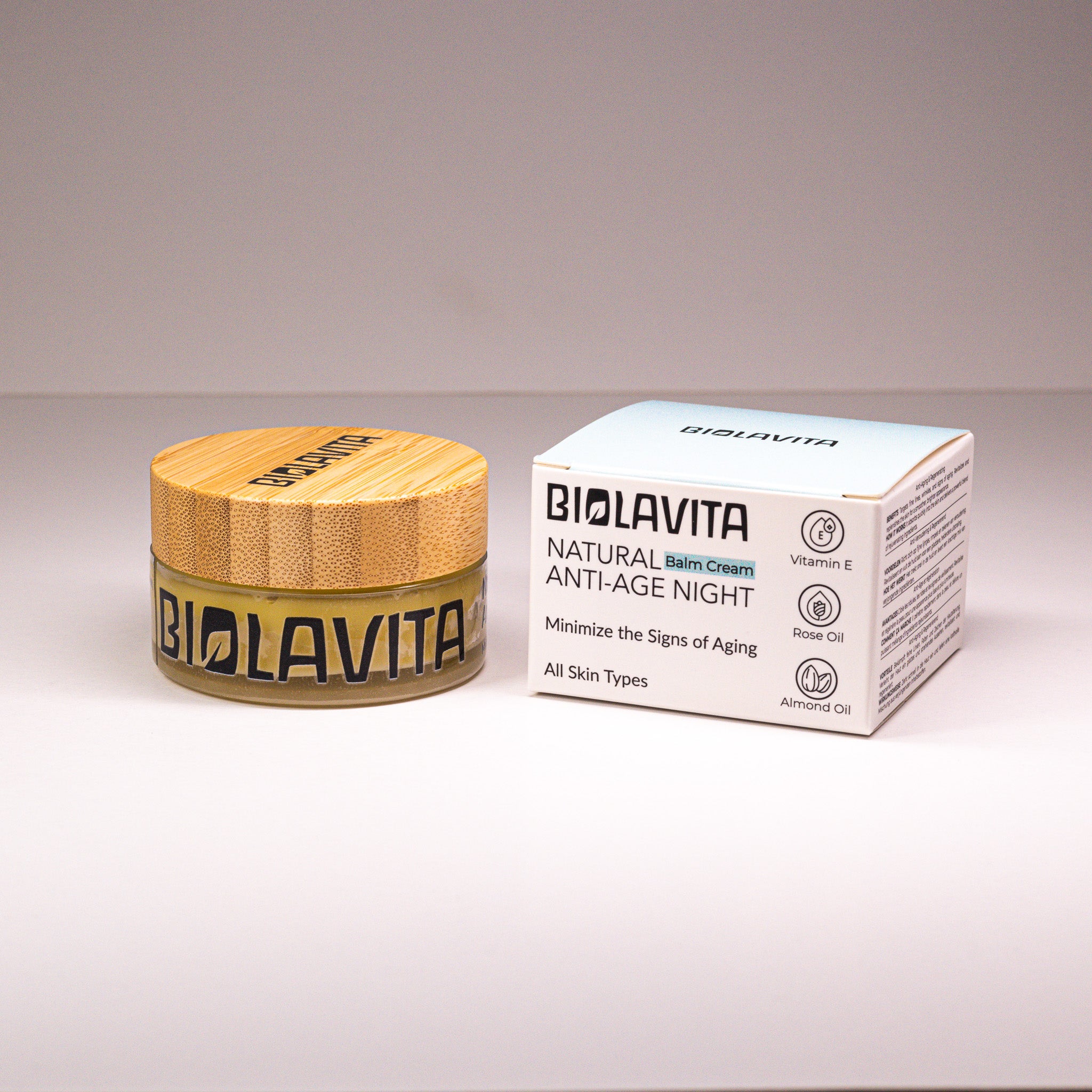 Biolavita Natuurlijke Anti-Age Nachtcrème