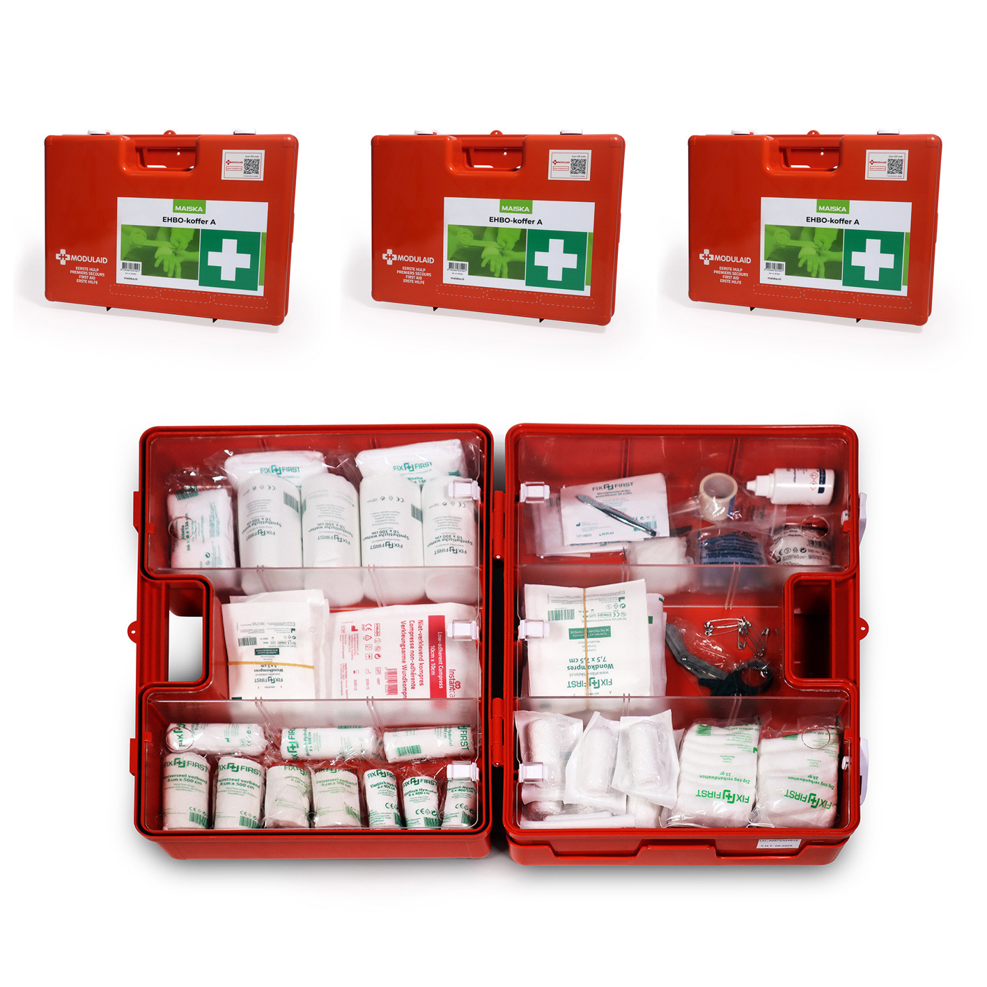 MAISKA 3-pack  EHBO koffer A -  EHBO koffer A 3-pack
