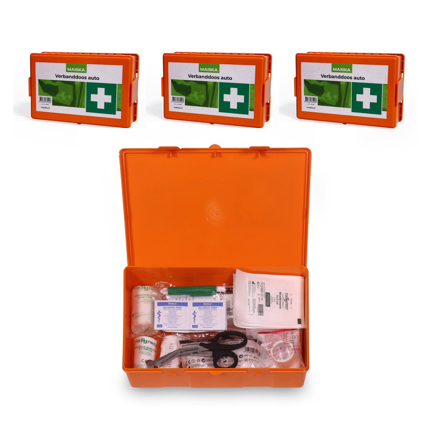 MAISKA 3-pack  Verbanddoos auto -  Verbanddoos auto 3-pack