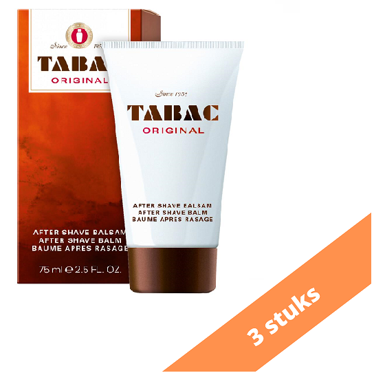 Tabac Aftershave Balsem - Original 75 ml. 3 x Voordeelpak