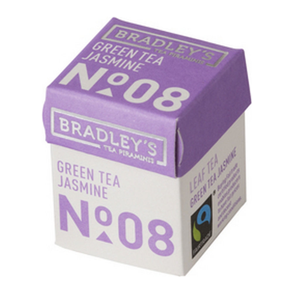 Bradley's Bradley's | Piramini Green Tea Jasmine N.08 | 30 stuks