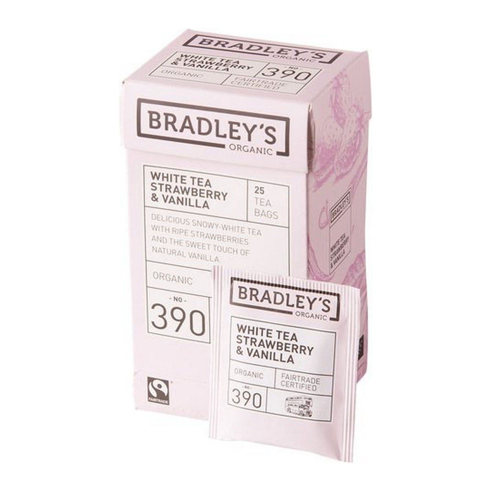 Bradley's | Organic | Strawberry&Vanilla n.390 | 100 x 2 gram