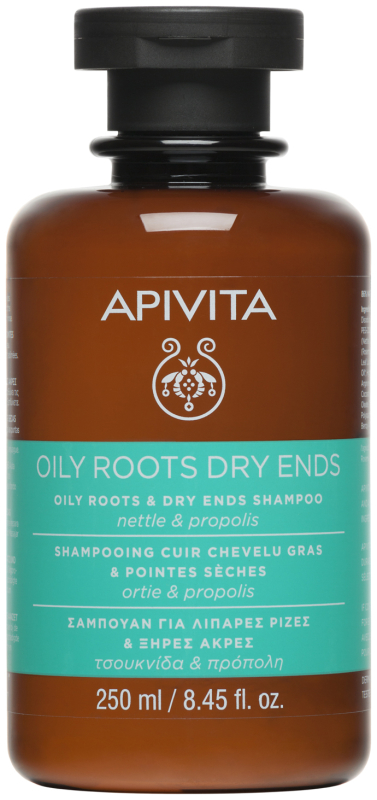 Apivita Oily roots dry ends shampoo 250 ml