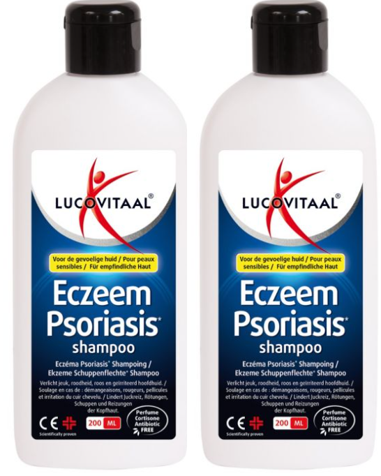 Lucovitaal Eczeem & psoriasis shampoo 2x200ml