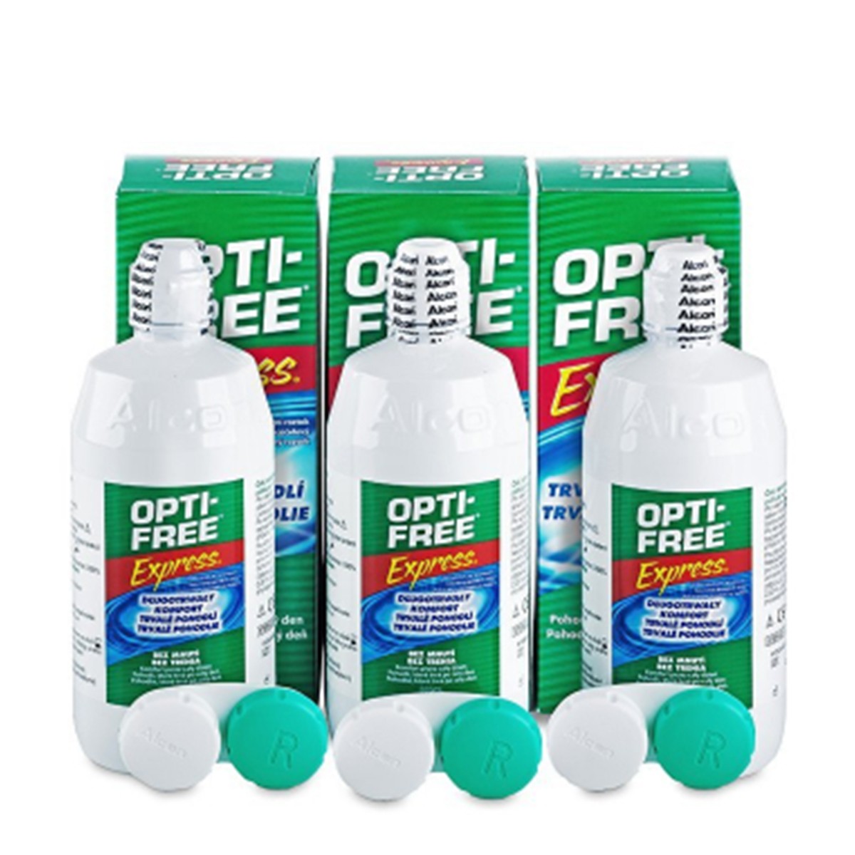 Alcon Opti-Free Express Voordeelpakket (3x355ml) - Lenzenvloeistof > | 123Optic.com