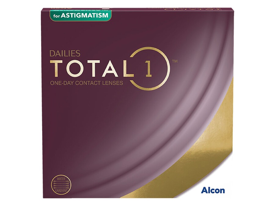 Alcon Dailies Total 1 for Astigmatism (90 lenzen) - Contactlenzen > Torisch | 123Optic.com