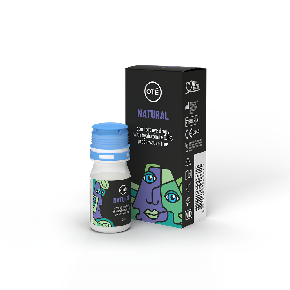 Oté Natural oogdruppels (10ml) - Lenzenvloeistof > | 123Optic.com