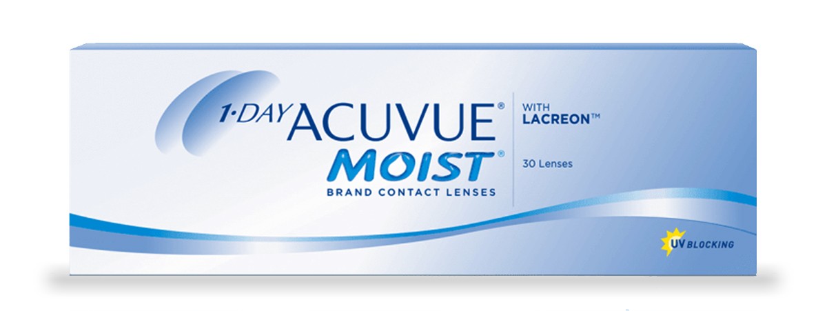 Acuvue 1-Day  Moist (30 lenzen) - Contactlenzen > Sferisch | 123Optic.com