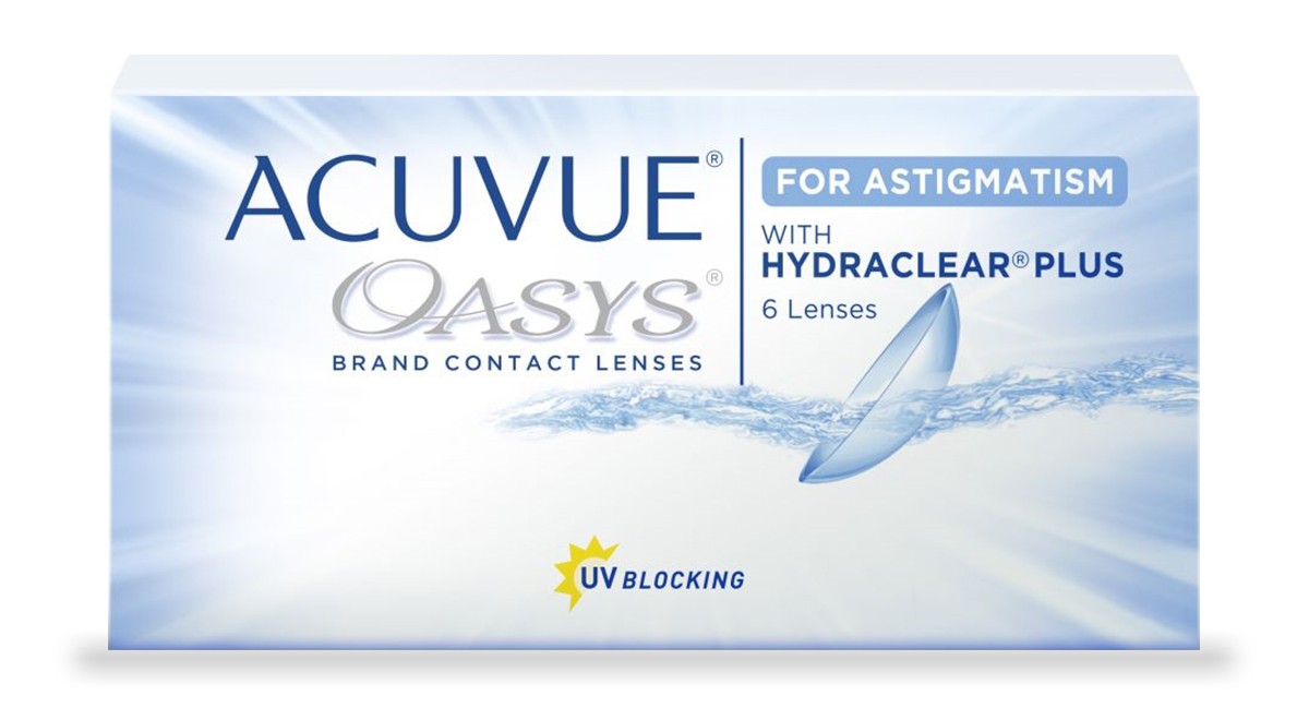 Acuvue Oasys for Astigmatism (6 lenzen) - Contactlenzen > Torisch | 123Optic.com