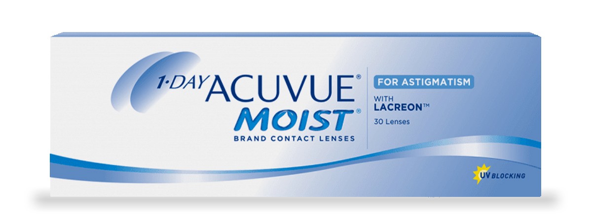 Acuvue 1-Day  Moist for Astigmatism (30 lenzen) - Contactlenzen > Torisch | 123Optic.com