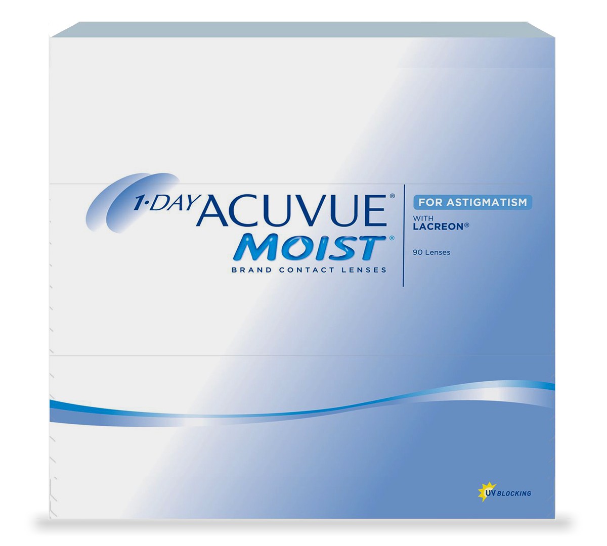 Acuvue 1-Day  Moist for Astigmatism (90 lenzen) - Contactlenzen > Torisch | 123Optic.com