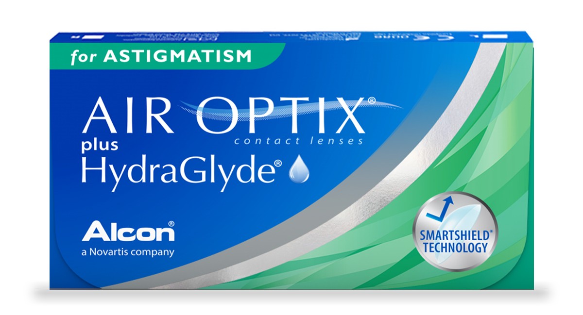 Alcon Air Optix Plus HydraGlyde for Astigmatism (6 lenzen) - Contactlenzen > Torisch | 123Optic.com