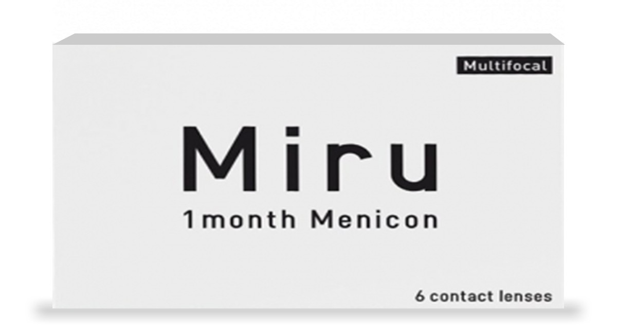 Menicon Miru 1 Month Multifocal (6 lenzen) - Contactlenzen > Multifocaal | 123Optic.com