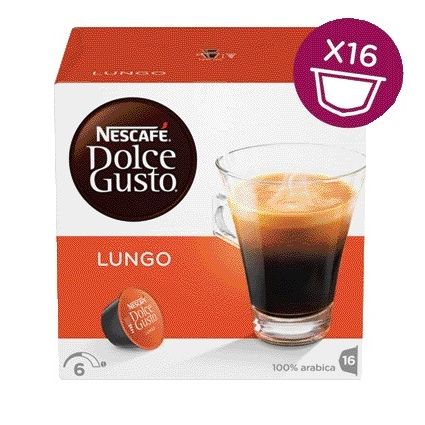 Dolce Gusto  Lungo - 3x 16 Capsules