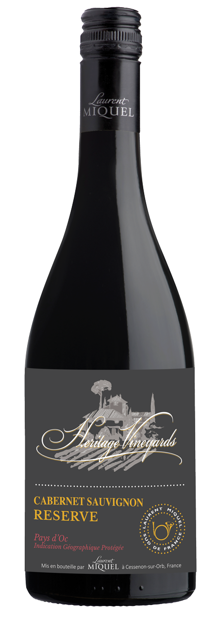 Laurent Miquel Héritage Vineyards Cabernet Sauvignon Réserve