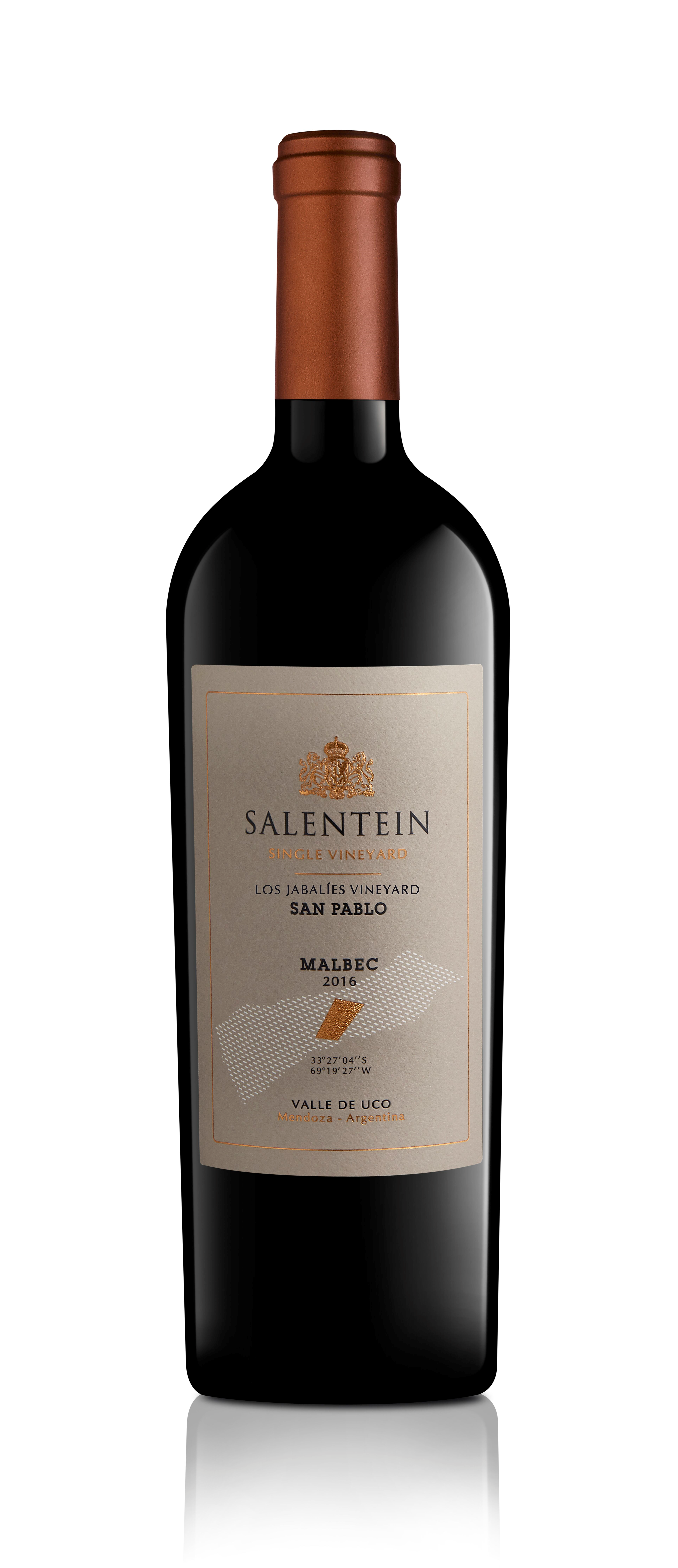 Bodegas Salentein Salentein Single Vineyard San Pablo Malbec (per 6 in kist)