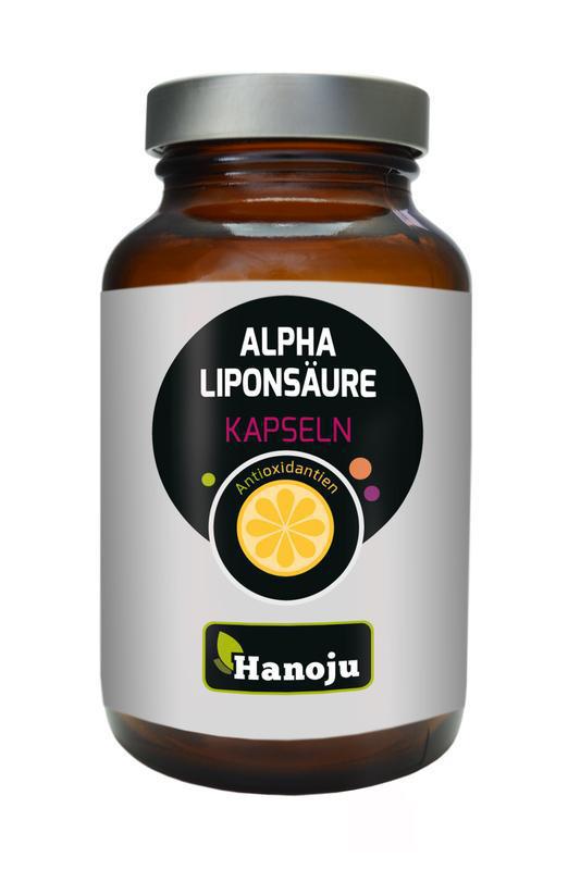 Hanoju Alfa liponzuur 400 mg 180 capsules
