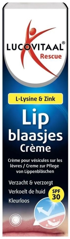 Lucovitaal Lipblaasjes rescue crème 7 ML