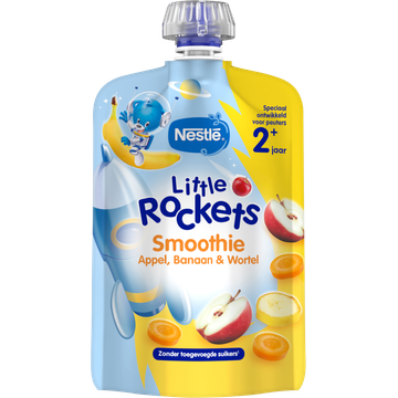 Nestle ESTLÉ Little Rockets Smoothie Appel Banaan Wortel 150 g bij Jumbo
