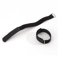 adamhall Adam Hall VR2020BLK Hook & Loop Cable Binder, 200 x 20 mm (black)