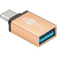 goobay USB 2.0 Adapter [1x USB-C™ Stecker - 1x USB 3.0 Buchse A]