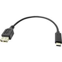 USB-Kabel USB 3.0-A-C bis 0,2 Meter - Goobay