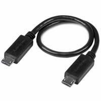 StarTech.com 8in USB OTG Cable Micro USB to Micro USB M/M - USB cable - 20.32 cm
