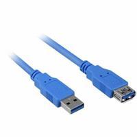 Sharkoon USB 3.2 Gen 1 Verlängerungskabel, USB-A Stecker > USB-A Buchse