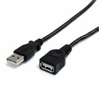 StarTech.com 10 ft Black USB Extension Cable