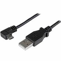 StarTech.com 3ft Angled Micro-USB Charge & S
