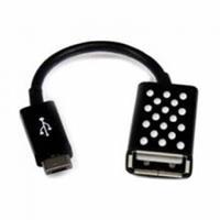 belkin USB 2.0 Adapter [1x USB 2.0 Buchse A - 1x Micro-USB-Stecker] 12.00cm Schwarz