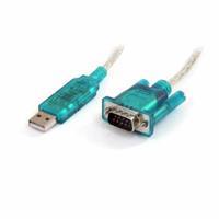 StarTech.com USB 2.0 auf Seriell Adapter Kabel - USB zu RS232 / DB9 Konverter 0,9m