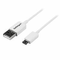 StarTech.com 1m Wit Micro USB Kabel - A-B