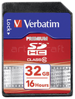 Verbatim SDHC geheugenkaart 32GB